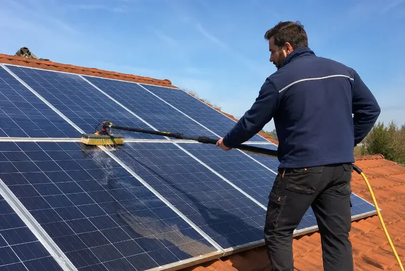Nettoyage et entretien de panneaux solaires à Aiffres