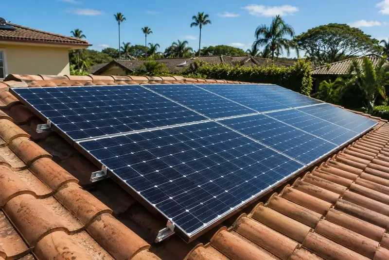 Installation de panneaux solaires à Aiffres